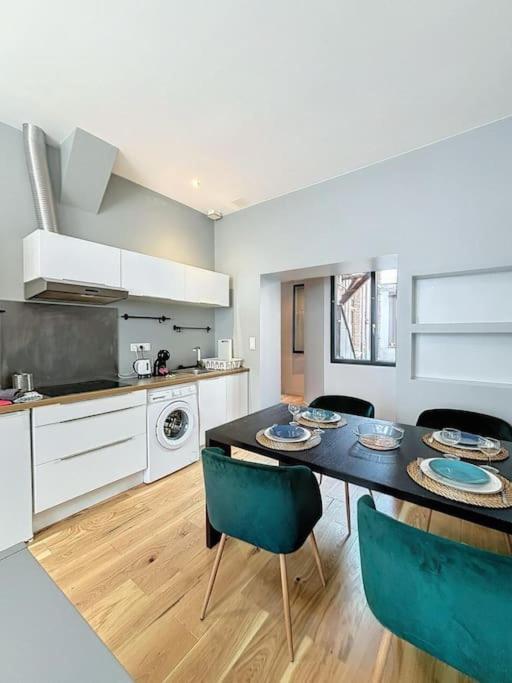 L'Escale - Elegant T2 Au Coeur De Toulouse Apartamento Exterior foto